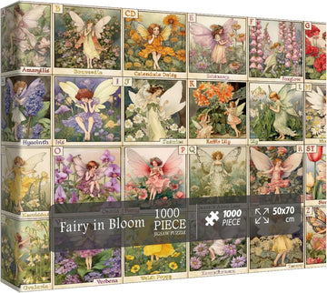 Fee in Bloom Puzzle 1000 Stücke
